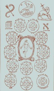 Twenty-First Key of the Tarot by Éliphas after Lévi